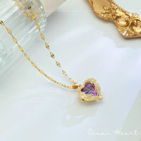 COLLAR OCEAN HEART