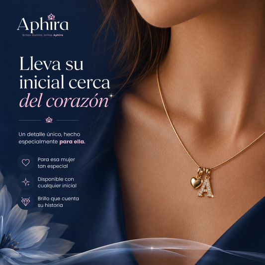 Collar personalizado corazón + dije