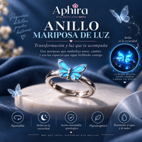 Anillo Mariposa de Luz