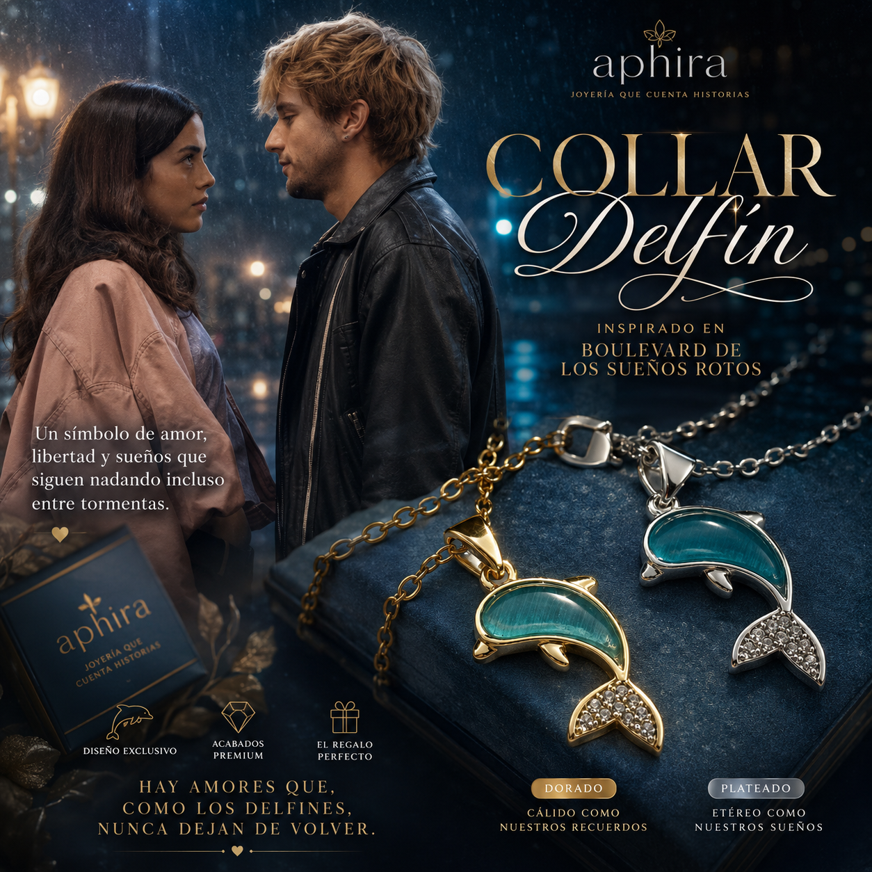 Collar Delfin Boulevard